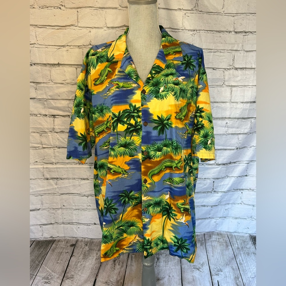Pacific Legend Apparel 2XL gators and bird design 100% cotton